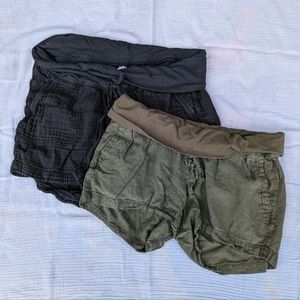 Maternity shorts